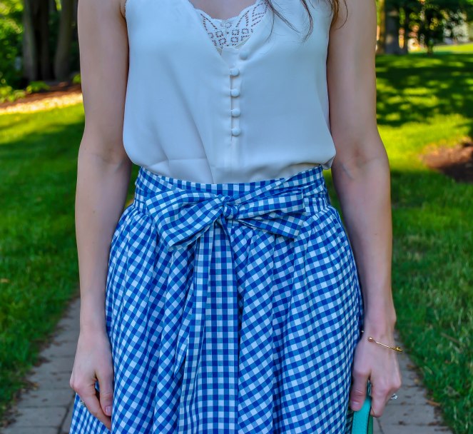 4th of July Outfit//Lauren James Circle Skirt Review