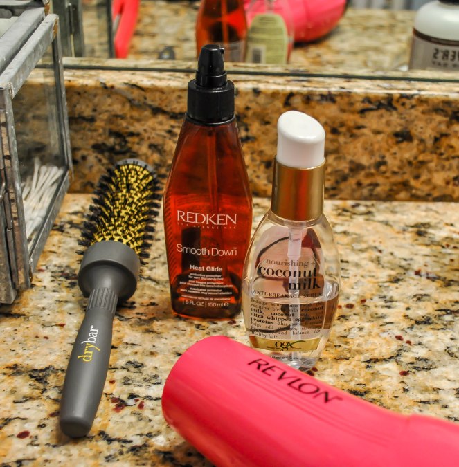 What I Use to Straighten My Hair