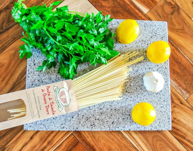 Lemon Garlic Pasta- My Favorite Dish Right Now