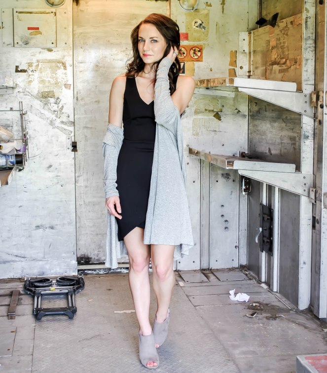 Dressing Down a Little Black Dress with Jasper Plum Boutique