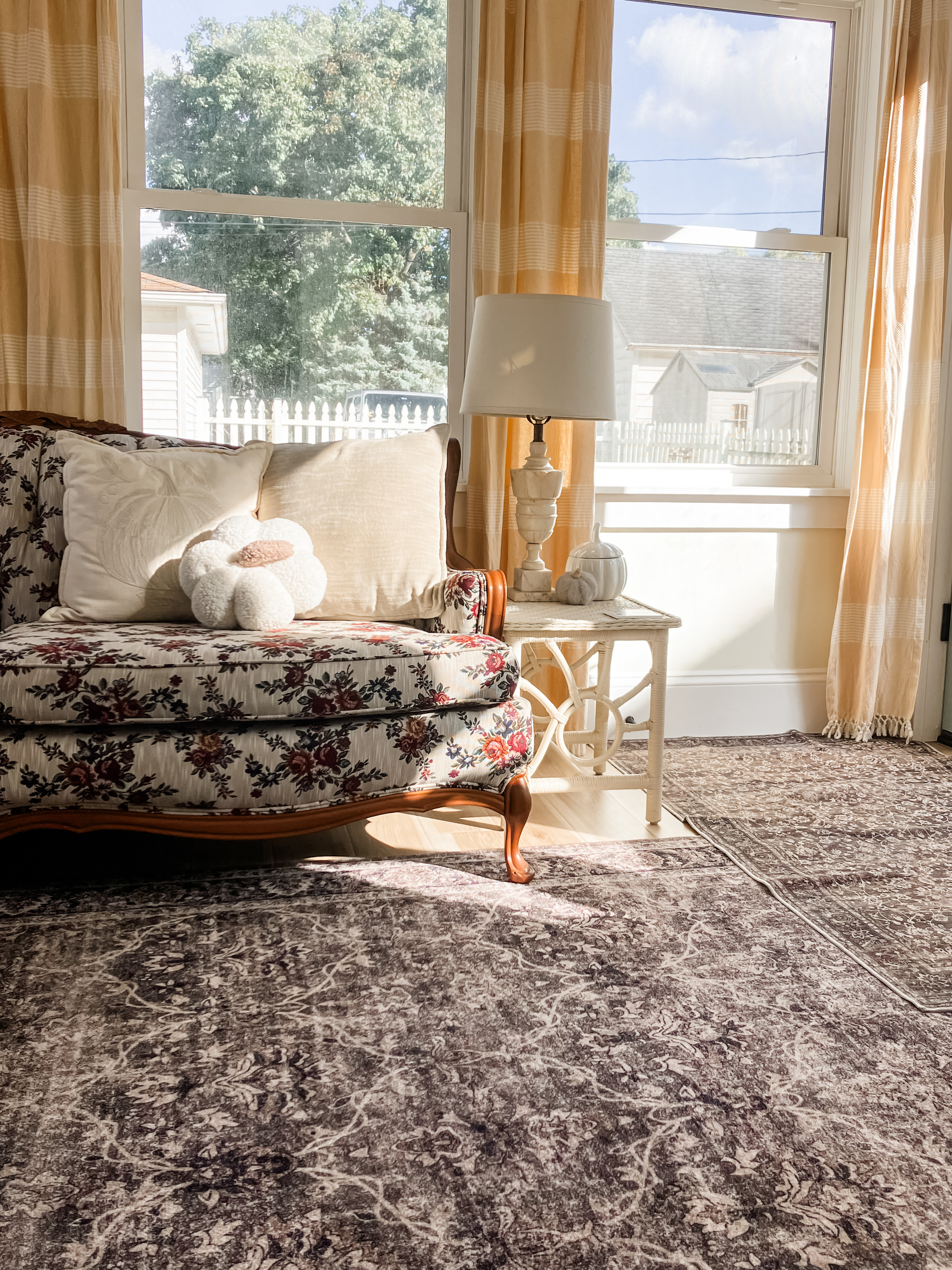 Layering Rugs Example The Art of Layering Rugs – Modest Petite Daily